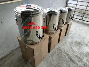 Nồi ninh phở loại 20 lít mâm nhiệt hàng xuất khẩu