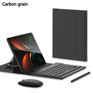 Wireless Keyboard For Samsung Galaxy Z Fold 7 Fold 6 Fold 5 Fold 4 Fold 3 Folding Flip Stand With Pen Slot and Mouse