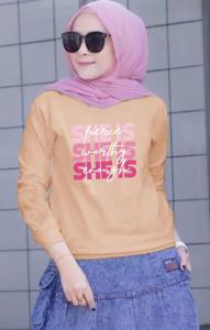 COLLECTION VICTORY BISA COD - BAJU ATASAN MASA KINI SHE IS GIRL LENGAN PANJANG TERBARU - BAJU DISTRO CEWEK TRENDY SAAT INI DAN TERLARIS