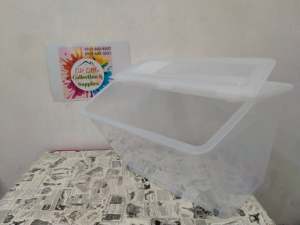 FLIPTOP Storage Box 56Liters with Bottom Wheels