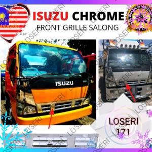 LOSERI PREMIUM Chrome Truck Lori Isuzu NPR NKR NQR N-SERIES Grille Salong Chrome  Krom 1Ton 3Ton Isuzu Lori Aksesori Lori