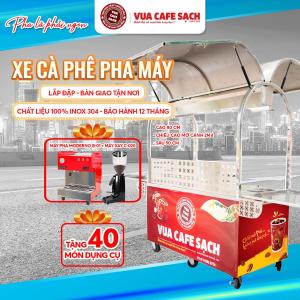 Xe Cà Phê Pha Máy & Trà Sữa Đài Loan - [Tặng Kèm 40 Món Phụ Kiện Lắp Đặt Tận Nơi Hỗ Trợ Khai Trương Đào Tạo Pha Chế & Chuyển Giao Công Thức Cà Phê & Trà Sữa]  Bảo Hành 12 Tháng Trọn Bộ Dụng Cụ