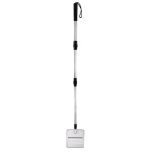 OUTOPEN 3-Section Chicken Coop Rake Stretchable Telescopic Handle Poop Sifting Shovel Retractable Cleaning Tools Cat Litter Scoop Kitten Accessories