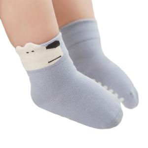 AntiSlip Cartoon Floor Socks for Baby Girl Boys Toddler Prewalker Shoes Rubber Soles Socks Infant Shoes for Indoor