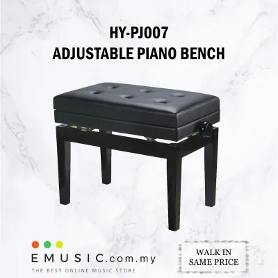 Adjustable Piano Bench Single seater with deposit box