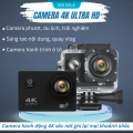 Camera hành trình 4K Ultra HD - Camera hành trình xe máy, ô tô, Camera hanh trinh chống nước, chống rung sắc nét gắn mũ bảo hiểm đi phượt, gắn xe máy, ô tô. 
