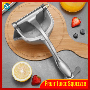 Stainless Steel Manual Juicer/Household Juice Fruit Juicer/Small Lemon Juicer/Squeezing Orange Juice/Watermelon Juice/Pomegranate Juice