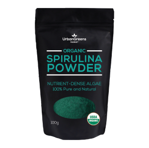 Organic Spirulina Powder US and Europe Certified Organic 100% Pure and Natural No Additives or Preservatives Spirulina Powder Price In India Where Do I Buy Spirulina - Lazada