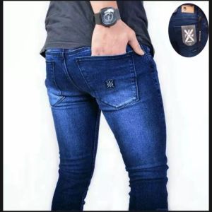 SERBA MURAH CELANA JEANS PRIA DEWASA MODEL SOBEK LUTUT RIPPED TEMBUS / CELANA PENSIL PRIA GAUL / CELANA PANJANG JEANS PRIA|COWOK | SLIMFIT JEANS | PENSIL JEANS BIRU | PENSIL JEANS HITAM