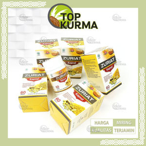 ZURIAT KAPSUL 21 ORIGINAL 30 BIJI PROMIL ARAB