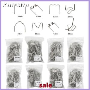 Kui-Min 100PCS Automotive Plastic Repair Welding Nail Standard Pre Cut Wave Staples Bump