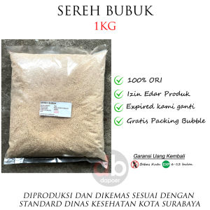 Sereh Bubuk 1kg | Lemongrass Powder | Serai Sere