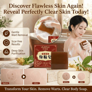 Wart Remover Soap Skin Cleansing Cleansing Bar Body Face Purifying Treatment Natural Ingredients Gentle Exfoliating Blemish Control Soap