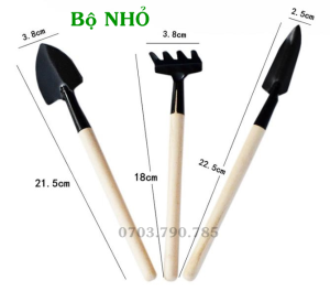 Bộ Dụng Cụ Làm Vườn 3 Món