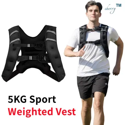 [SG stock]cherry™ 5KG Sport Weighted Vest Workout Equipment Body Weight Vest - for Men Women Kids