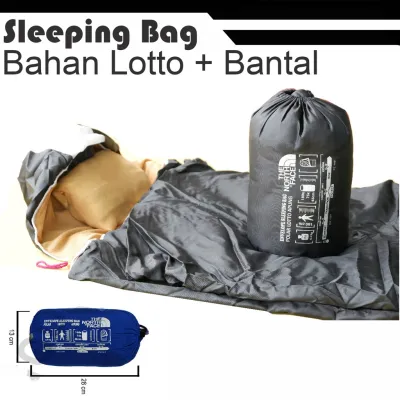 sleeping bag UL + bantal - sb ultralight polar lotto