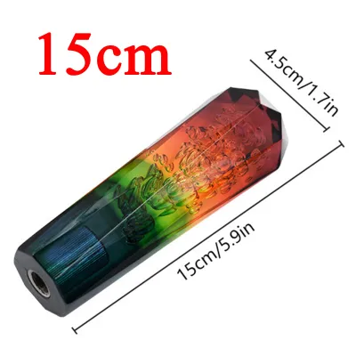 Universal Car Gear Shift Knob Handle Manual Crystal Bubble Shift Knob Multicolor Car Gear Stick Shifter Knob Shift Lever