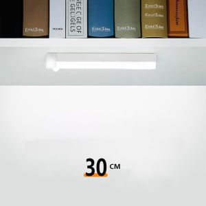 LD-C1300 Lampu Sensor Gerak Tempel Dinding Magnetic Motion Stick Panjang LED Belajar / Lampu LED