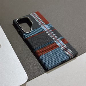 【Super low price】For Magsafe Kevlar Carbon Fiber Pattern Thin Case for Samsung Galaxy S26 S25 Ultra S24 Plus Magnetic Shockproof Color PC Cover