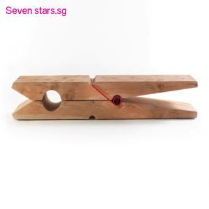 Solid Wood Long Shoe Bench StoolPersonalized Creative Bedside Natural Wood Clips   TV Stand/entryway & Mall Rest Use