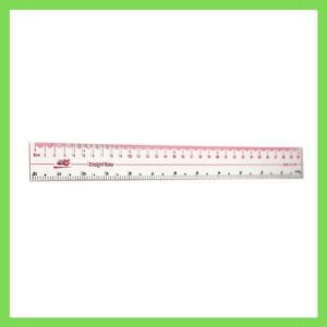 [ Thước] Thước Dẻo Nhựa Pvc Chiều Dài 30cm Nhựa Trong Suốt Mểm Dẻo Khó Gãy