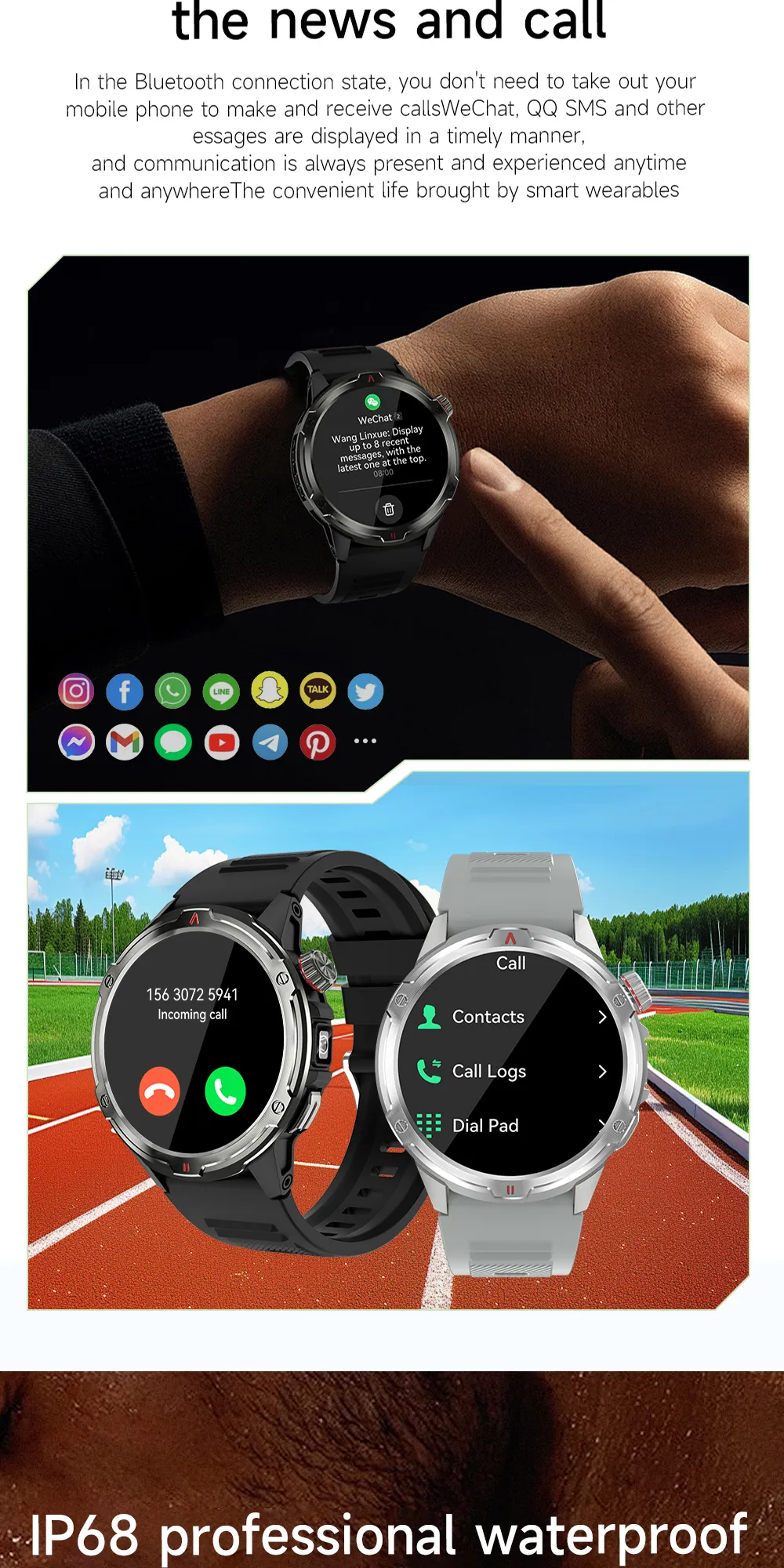 Aolon Tetra R4 นาฬิกา smart watch 1.43 นิ้ว Amoled หน้าจอ AOD จะแสดงเสมอ 350mAh นาฬิกาวิ่ง การตรวจจับข้อมูลสุขภาพตลอด 24 ชั่วโมง