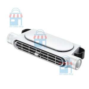 Car Seat Fan Airflow Direction Adjustable Car Headrest Cooling Air Fan USB Powered Air Cooling Fan for Front Rear Seat