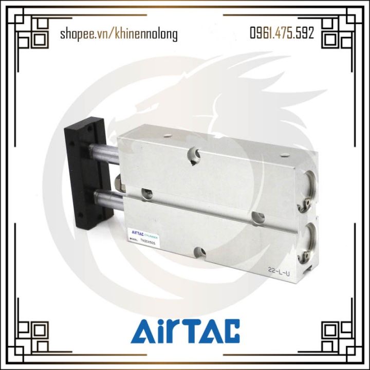 Xi Lanh Khí Nén Dẫn Hướng 2 Ty AirTAC TN20 x 10S,20S, 25S, 30S, 40S ...