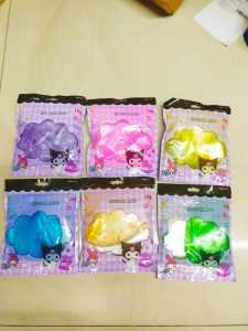 mainan anak slime crystal mud slime pack 120gram metalik color slime glitter mainan motorik anak