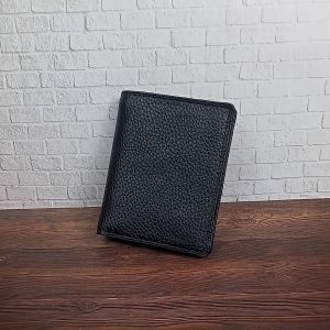 Dompet Pria Dompet Kulit Premium Dompet Lipat Berdiri Warna Hitam Dompet Kulit Kualitas Super