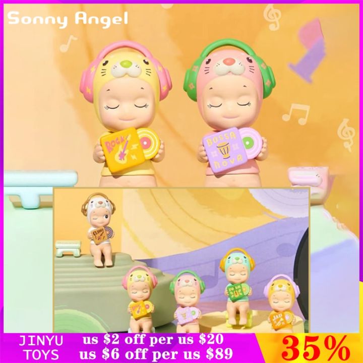 Original Sonny Angel Love The Music Series Blind Box Toys Kawaii