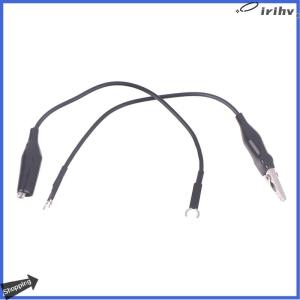【jianzhanqinl】 2Pcs Universal Ground Wire Oscilloscope Ground Wire Clip Clectrical Protective Wire Probe