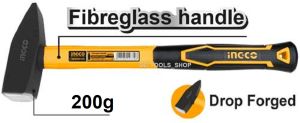 INGCO HMH880200 ค้อนตีกิ๊ป ค้อนช่างทอง ด้ามไฟเบอร์ 200กรัม รุ่น HMH 880200 ฆ้อนตีกิ๊ป ฆ้อนช่างทอง