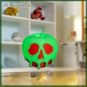 zhangxiuhua Halloween 3D Printed Poison Apple Desktop Ornaments Spooky Holiday Decor Home Car Mounted Decoration