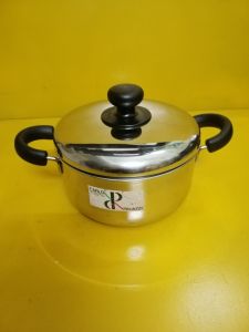 Nồi inox nội địa Nhật size 20cm cao 10cm (mã 763) Dùng được bếp từ