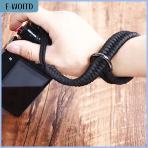 【E-WOITD】 1pc Quick Release Buckle Woven Hand Strap Rope Wrist Wristband