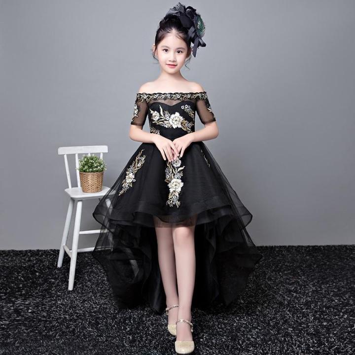Flower Girl Princess Dresses Party Wedding Bridesmaid Formal Gown Kid Maxi  Dress | Fruugo IN