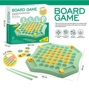 CuddleCove 3in1 Apple Shaped Board Game Set Tic Tac Toe Magnetic Fishing Toy for Kids Indoor Tabletop Game