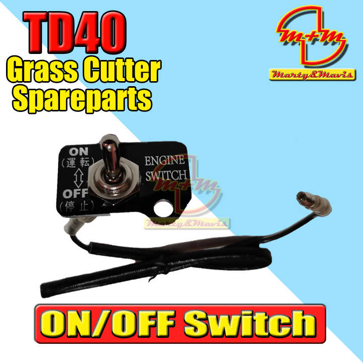 Kawasaki TD40 On/Off Switch grass cutter spare parts | Lazada PH