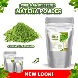 250g/100g  Zenfiber Organic Matcha Powder - Culinary/Ceremonial Grade
