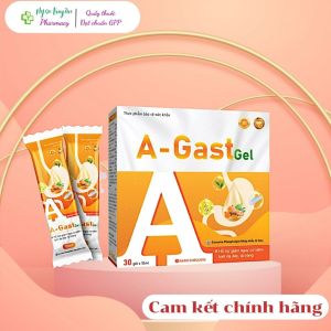 A_ Gast Gel giúp giảm các triệu chứng nóng rát dạ dày tức thì giảm đau thượng vị một cách nhanh chónghỗ trợ giảm acid dich.vị hỗ trợ bão vệ niêm mạc dạ dày HỘP 30 GÓI