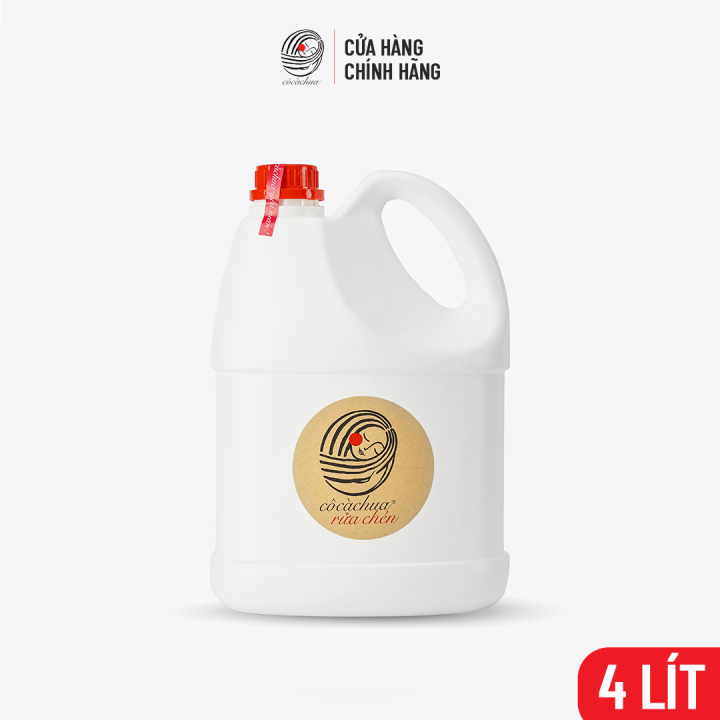 Nước Rửa Chén Sinh Học 4L Cô Cà Chua Yêu Nước An Toàn Cho Bé Bảo Vệ Da ...