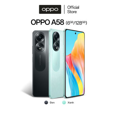 [Sale 07.07] Điện Thoại OPPO A58 (6GB/128GB) - Hàng Chính Hãng