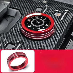Kalynlun Modified Central Control Knob For Chery Jetour Traveler Shanhai T2 Decoration Circle Gear Shift Interior Driving Knob Alloy Car  1I5J2K