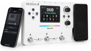 Mooer GE100 Pro/GE100 Pro Li Intelligent Multi Effects Pedal AI Tone Amp Modeling IR NAM Bluetooth