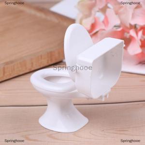 [COD] Springhooe Dollhouse Furniture Vintage Bathroom Toilet Miniature Toys Dolls Accessories