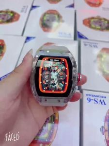 2023 New WS-6 Smart Watches For Men Blood Glucose Blood Pressure/Oxygen Monitor Bluetooth Call IP68 Waterproof Swimming Sports Smartwatch