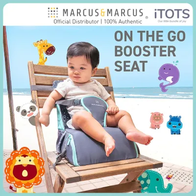 Marcus & Marcus On The Go Booster Seat | Portable Baby Feeding Seat for Travel