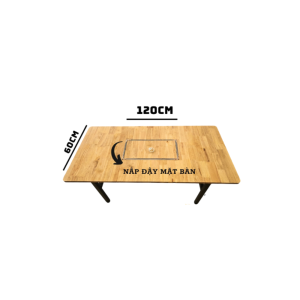 Bàn nướng gấp gọn cao cấp chuyên làm tiệc nướng - Bàn nướng ngoài trời picnic dã ngoại tiện lợi - BNL60