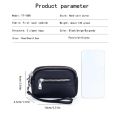 Royal Bagger Coin Purses for Women Genuine Cow Leather Fashion Simple Mini Wallet Large Capacity Zipper Clutch 1888. 